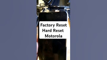 Factory Reset Hard Reset Motorola Moto G Go