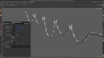 Houdini Cables Genrator HDA WIP