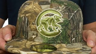 Cubs 'MLB TEAM-BASIC' Realtree Camo Fitted Hat by New Era