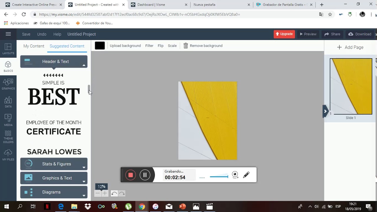 VÍDEO TUTORIAL - VISME - YouTube