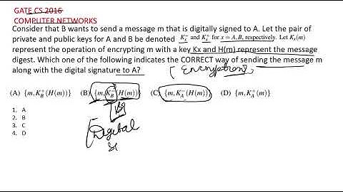Computer Networks GATE CS PYQ 2016