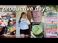 VLOG☕️: productive days, organizing all of my books, bookshelf tour, & the books I read in August!