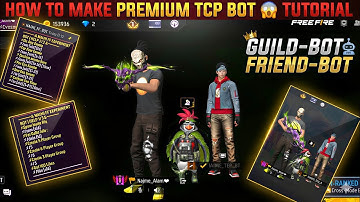 MAKE TCP BOT 🔥 TERMUX SETUP + TCP BOT TUTORIAL HOW TO MAKE FF | HAW TO MAKE PREMIUM GUILD TCP BOY 😱