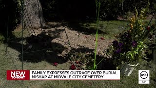 Family outraged over burial mishap at Midvale City Cemetery