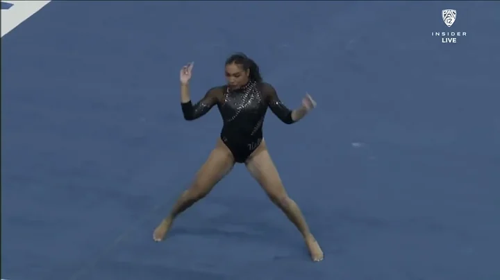 Margzetta Frazier Vogueing Inspired Floor Routine ...