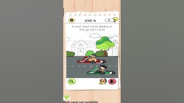 Brain Test 4 Level 76 Solution | Beat Uncle Bubba -Kart Race