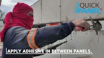 QUICKPANEL® - INSTALLATION OF CANOPY