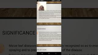 Celebrity Detecting maize leaf diseases  by applying  machine learning Profile