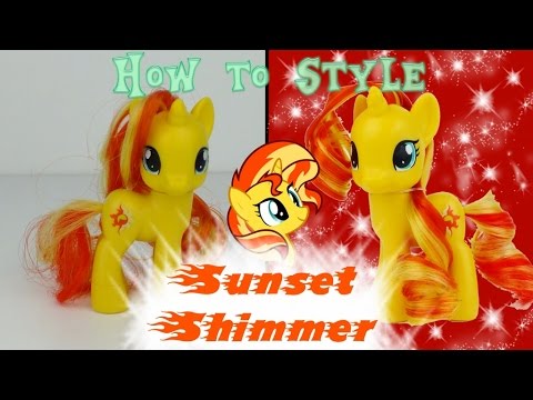 my little pony sunset shimmer doll