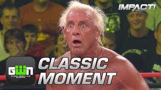 Jay Lethal Pulls Down Ric Flair's Trunks - TNA Classic Moments