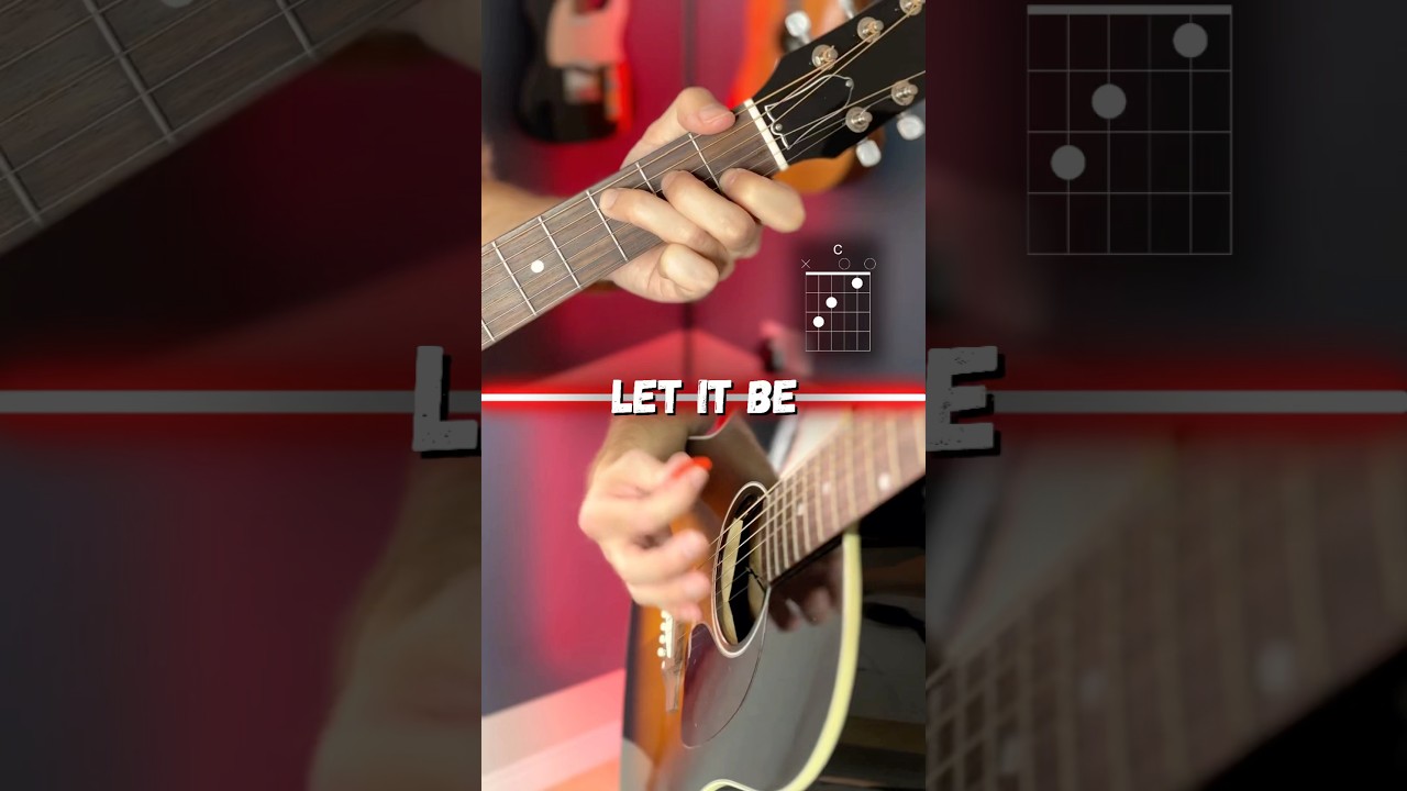 let it be (the beatles) guitar tutorial 