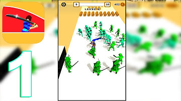 Crowd Master 3D Gameplay Walkthrough Part 1 Level 1-10 (IOS/Android)