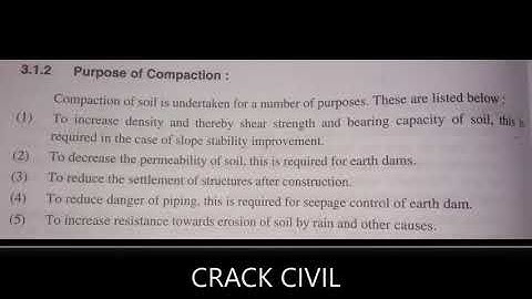 Compaction of Soil l Geotechnical Engg and Foundation