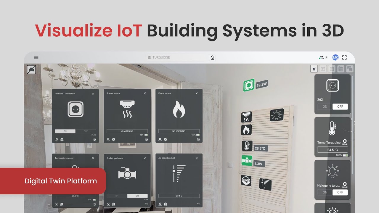 SIM-ON Unified Smart Building Control in Digital Twin - YouTube