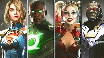 Injustice 2 - All Character Select Animations And Super Move Part-1