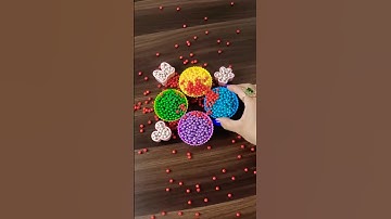 💚Reverse Video ♡ Beads ♡ ASMR #asmr #satisfying #reverse