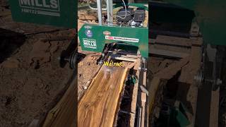 Back at it with black walnut this morning. #sawmill #hm122 #walnut #oklahoma #wildwayadventures