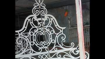 Vòm Cổng Sắt Rèn Nghệ Thuật Vĩnh Cửu, Vòm Cổng Hoa Văn Sắt Uốn Mỹ Thuật Tuyệt Đẹp