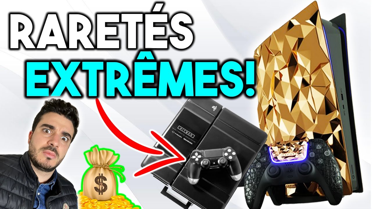 Les CONSOLES LES PLUS RARES du MONDE !