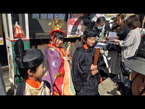 人形小路雛めぐり2025 こども雛行列
