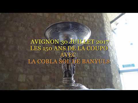 Avignon les 150 ans de la Coupo avec la Cobla Sol de Banyuls