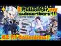 I LOST MY MIND Pulling COLUMBINA on Subscribers’ Accounts 😱 | Genshin Impact Luna 4 #genshinimpact 