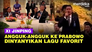 Kejutan! Reaksi Presiden Xi Jinping Dinyanyikan Lagu China Favorit Prabowo