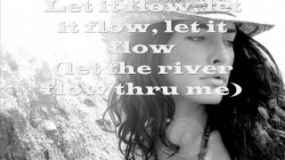 Video thumbnail of "Dana Glover   River of Love Lyrics"