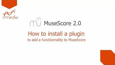 MuseScore 2.0 : How to install a plugin