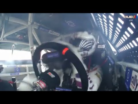 Alex Bowman INJURY CRASH in SLO-MO