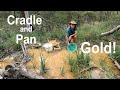 Cradle &amp; Pan - Prospecting Flood Gold!