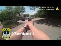 Police Kill Man That Ran With Knife And Grabbed Cop's Gun | Body Cam | United States | 20190701
