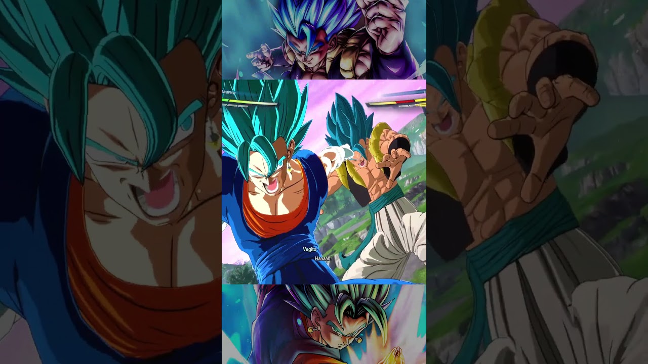Gogeta Blue vs Vegito Blue Battle DRAGON BALL SPARKING ZERO 
