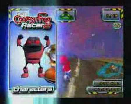 crazy frog racer 2 characters