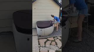 One Hour Hot Tub Cover Refresh!