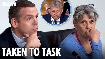 Edinburgh Uni Chief squirms as he