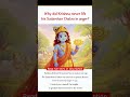 Why Krishna Never Used Sudarshan Chakra in Anger | The Real Meaning of Dharma #krishna