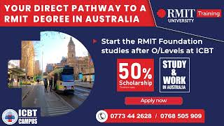 Pathway to study in Australia - RMIT Foundation at ICBT Campus (Transfer to Australia or Vietnam)