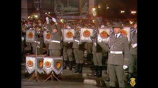 Großer Zapfenstreich der NVA (1989) | DDR - GDR - Marsch - Militärmusik - Marschmusik