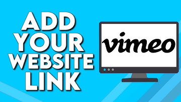 How To Add Your Website Link To Your Profile on Vimeo PC