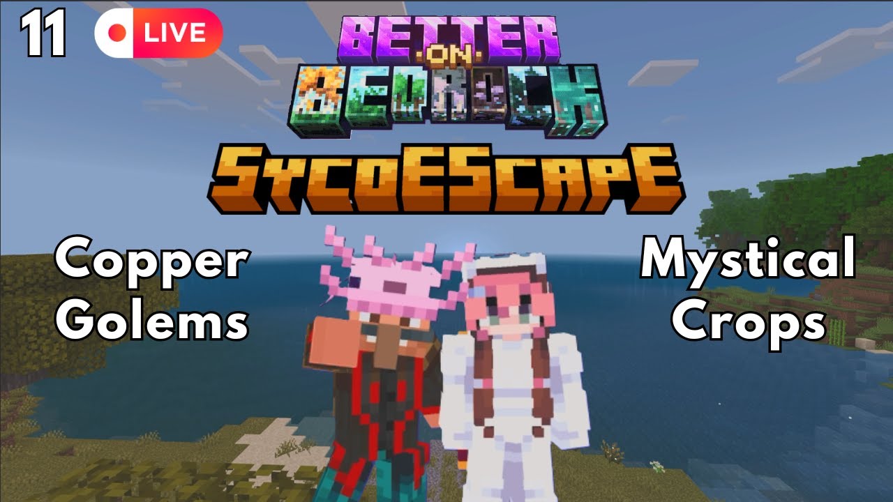 🔴 SycoEScapE Ep 11 – Cookie Tower Gets a Mystical Upgrade | Minecraft Better on Bedrock