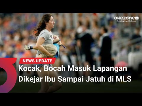 Kocak, Bocah Masuk Lapangan Saat Laga Sepakbola di MLS