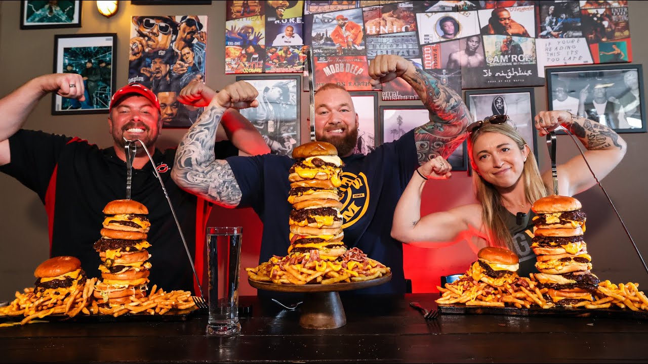 Iceland's Burger Tower Challenge w/ Thor 