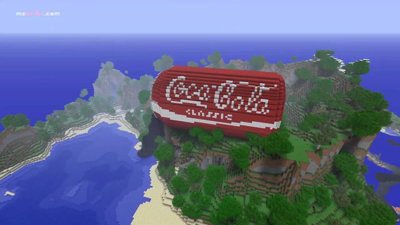 Epic Minecraft build - Coke Can HD - YouTube