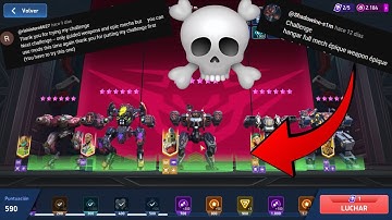 CHALLENGES AT HANGAR SHOWDOWN 💀💀💀 #3 | MECH ARENA