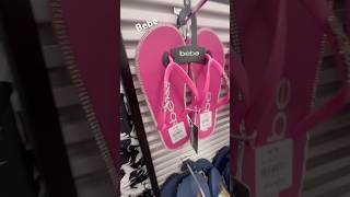 BEBE BLING BLING PINK SHOES flip flops Mules Slides Sandals Shoes  Macys #bebe #sandals #macys