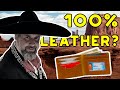 Deconstructing A SADDLEBACK LEATHER WALLET - Whats Inside?