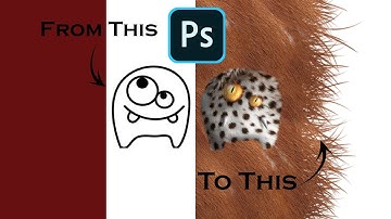 HOW to Create Hairy Edges ! PhotoShop