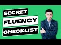 Top english teacher reveals secret fluency checklist