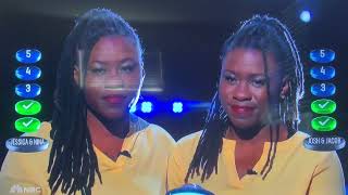 Weakest Link FINAL RESULT part 1 RERUN from OLD episode “ Twins Edition “